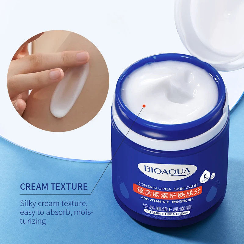 OEM BIOAQUA private label wholesale Vitamin E uric acid moisturizing anti cracking exfoliating dead skin body lotion cream