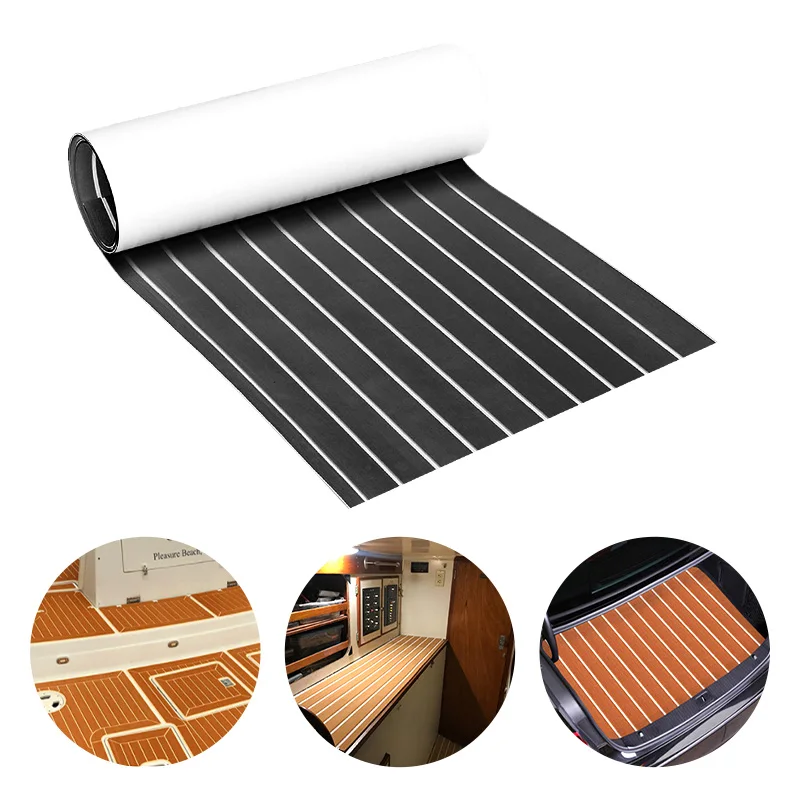 China Manufacturer eva foam flooring customized graving sea deck boat flooring  for fishing boat