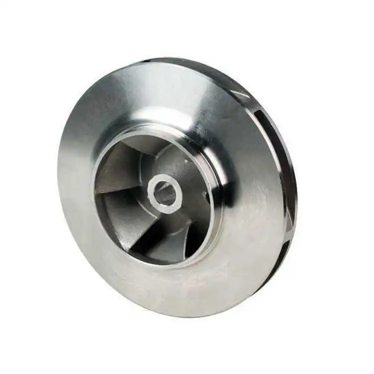 Densen Customized cast steel turbine pump open impeller high quality water pump impeller manufacturer