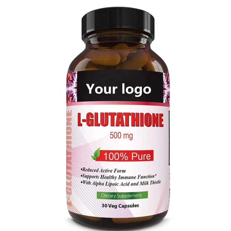 amazon hot selling skin whitening supplements glutathione powder pills capsules Intracellular Antioxidant Cardiovascular Health