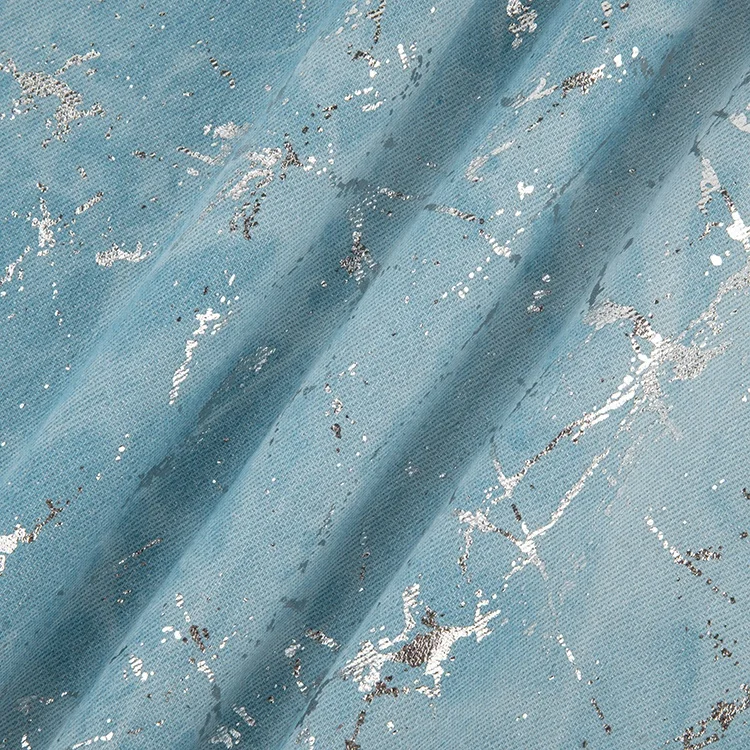 Hot Selling New Design Tie Dye Silver-Coated Durable No Wash Fashion Denim Fabric for Jackets Dresses Pants Shirts Eco-Friendly