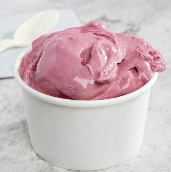 Custom Design Paper Polka Dot Ice Cream Cups 12 OZ Disposable Paper Cup