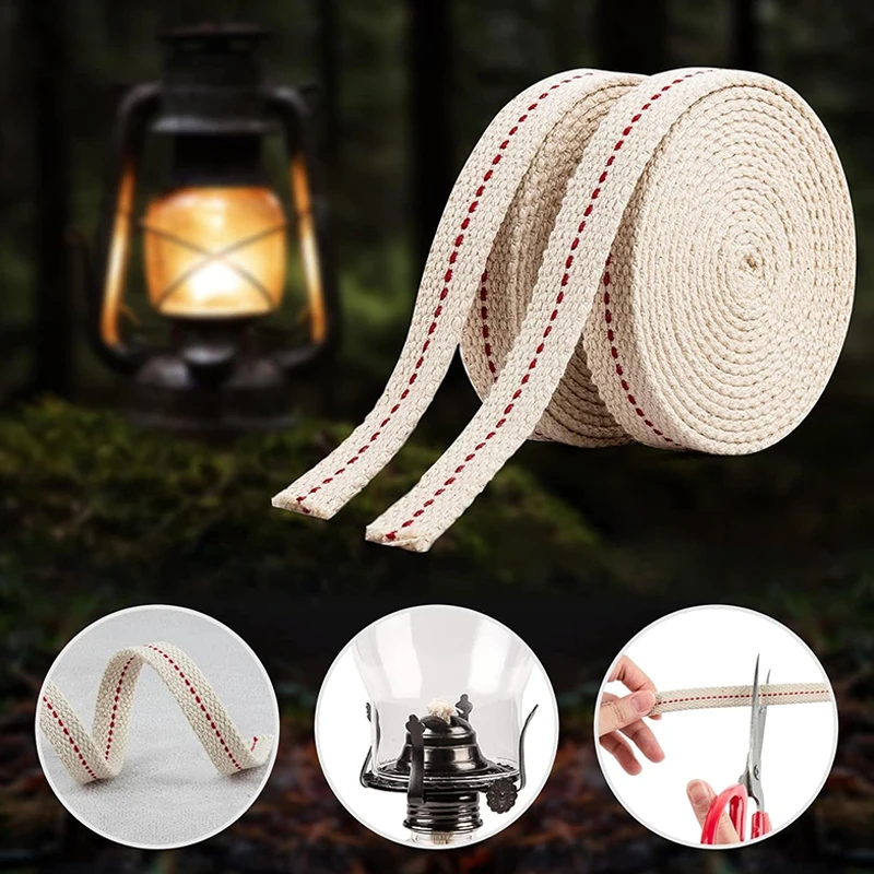 Oil Lantern Wick for Kerosene Burner Stove Lighting Oil Lantern Lamp Wick Roll