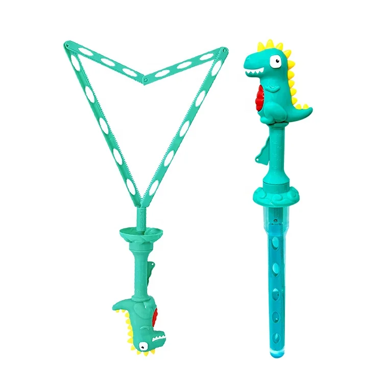 Colorful outdoor bubble game toys Cartoon animal shape soap bubble water for kids