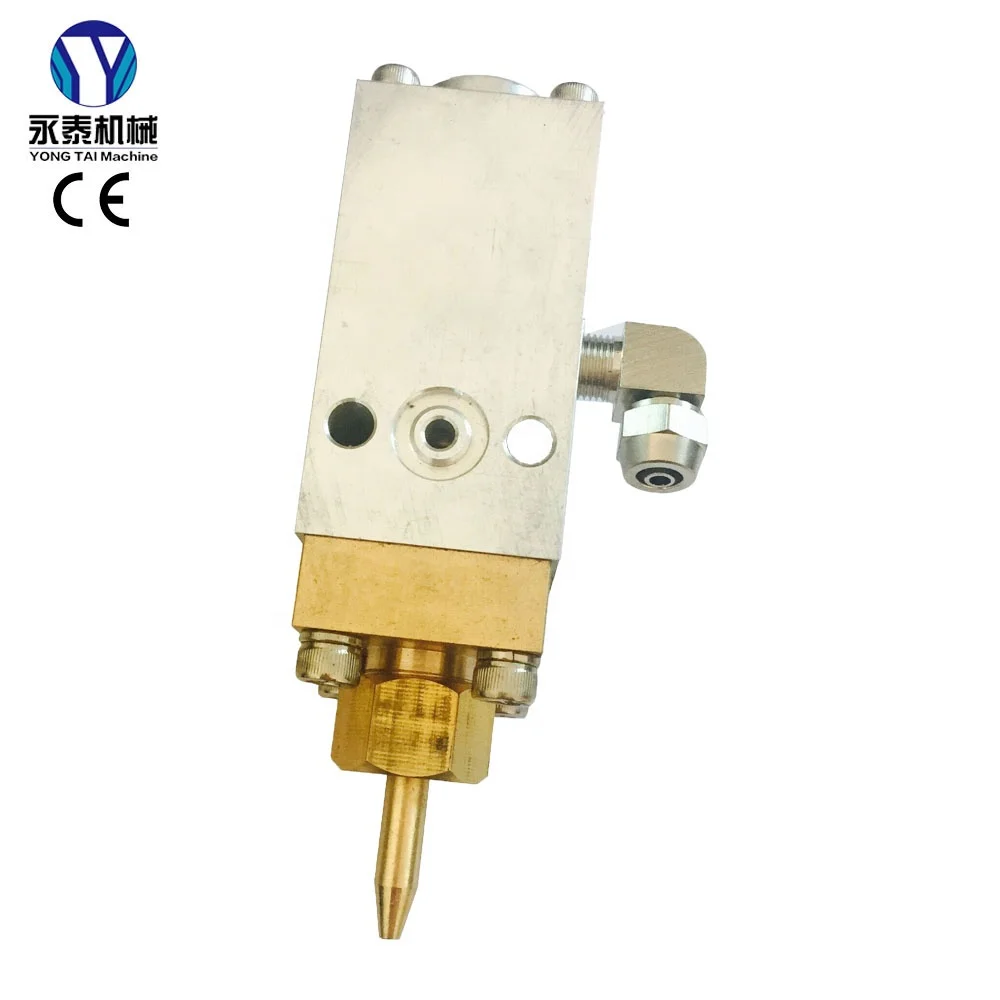 Hot-melt glue nozzle heating element corded hot melting glue