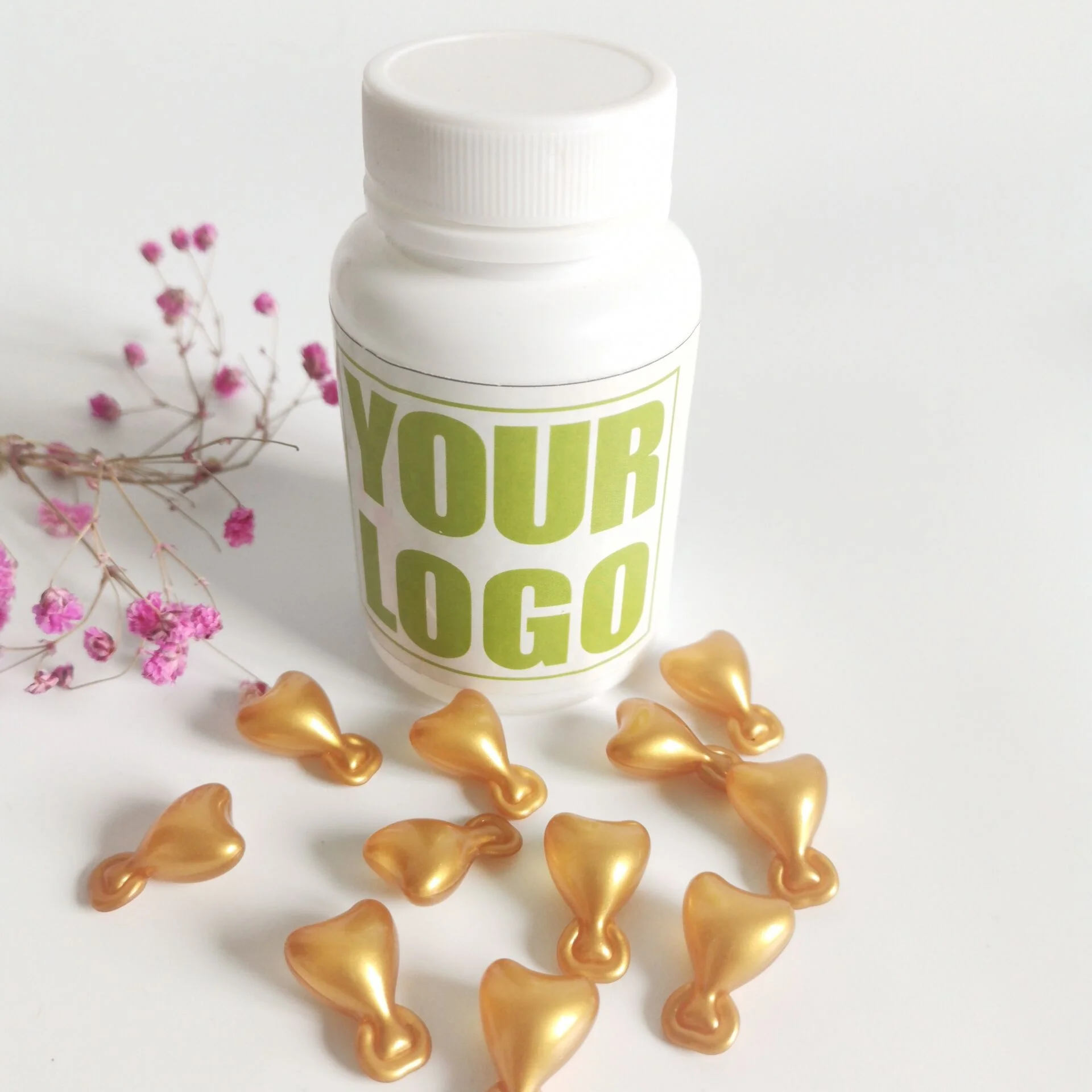 Organic Anti Aging Skin Whitening Supplement Gluta C Sheep Placenta Vitamin C Serum Capsule For Facial