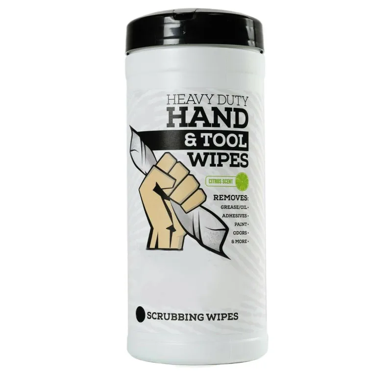 Custom Hand And Tool Cleaning Eco-Friendly Wipes Industrial Wet Wipes Stain Remover Wipes For Adult