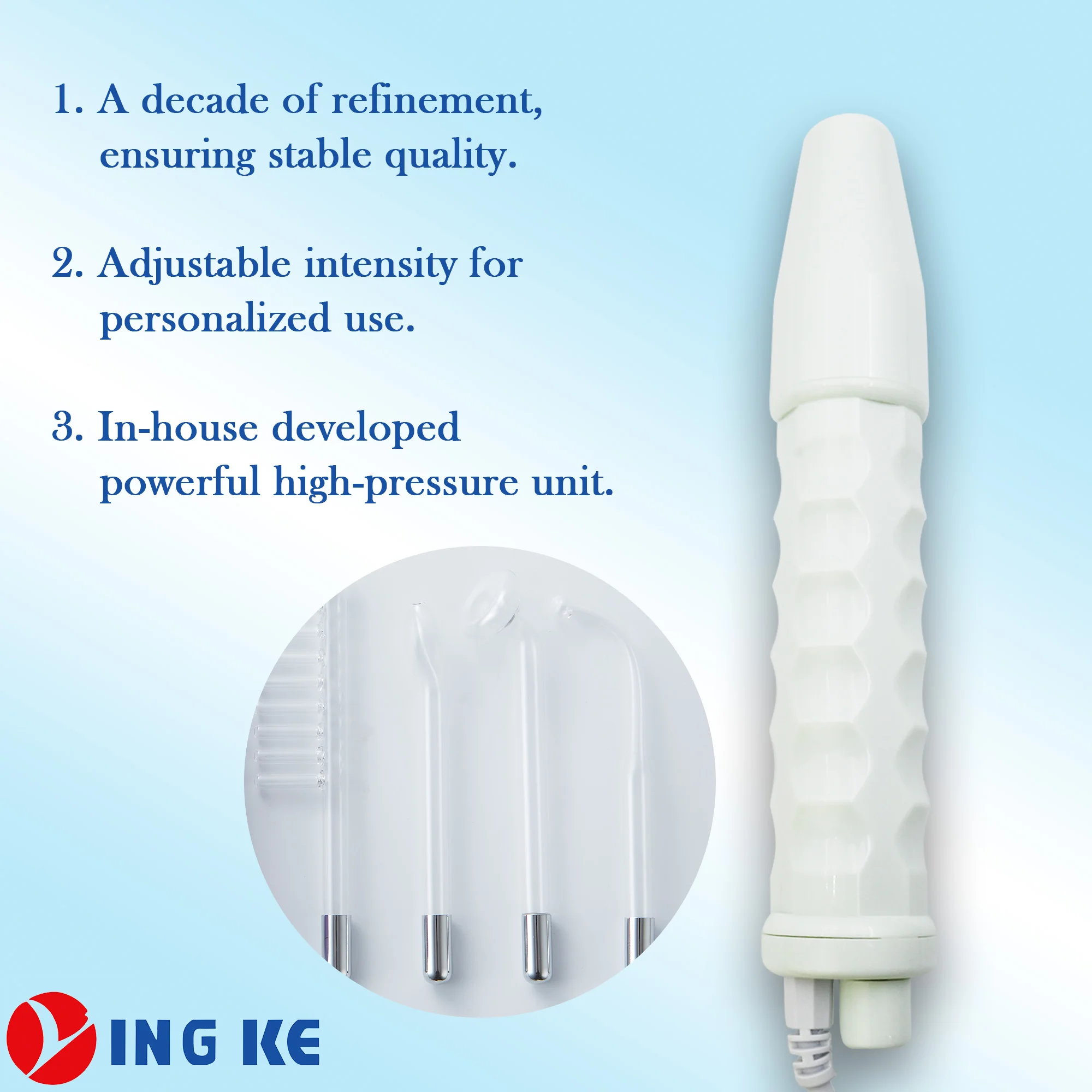 Portable High Frequency Facial Beauty Products Skin Care Tool High Frequency Facial Device