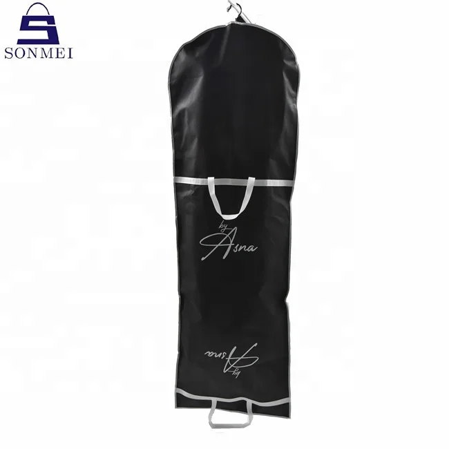 Dustproof folded non woven wedding garment dress reusable garment bag