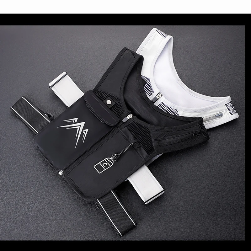 Sports hydration vest water bottle bag trending outdoor cycling lightweight running vest for men and women with water bottle