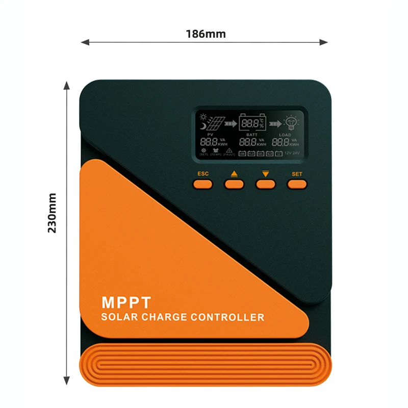 MPPT regulator 40a 60a 80a 100a mppt charge controller inverter charger with wifi optional