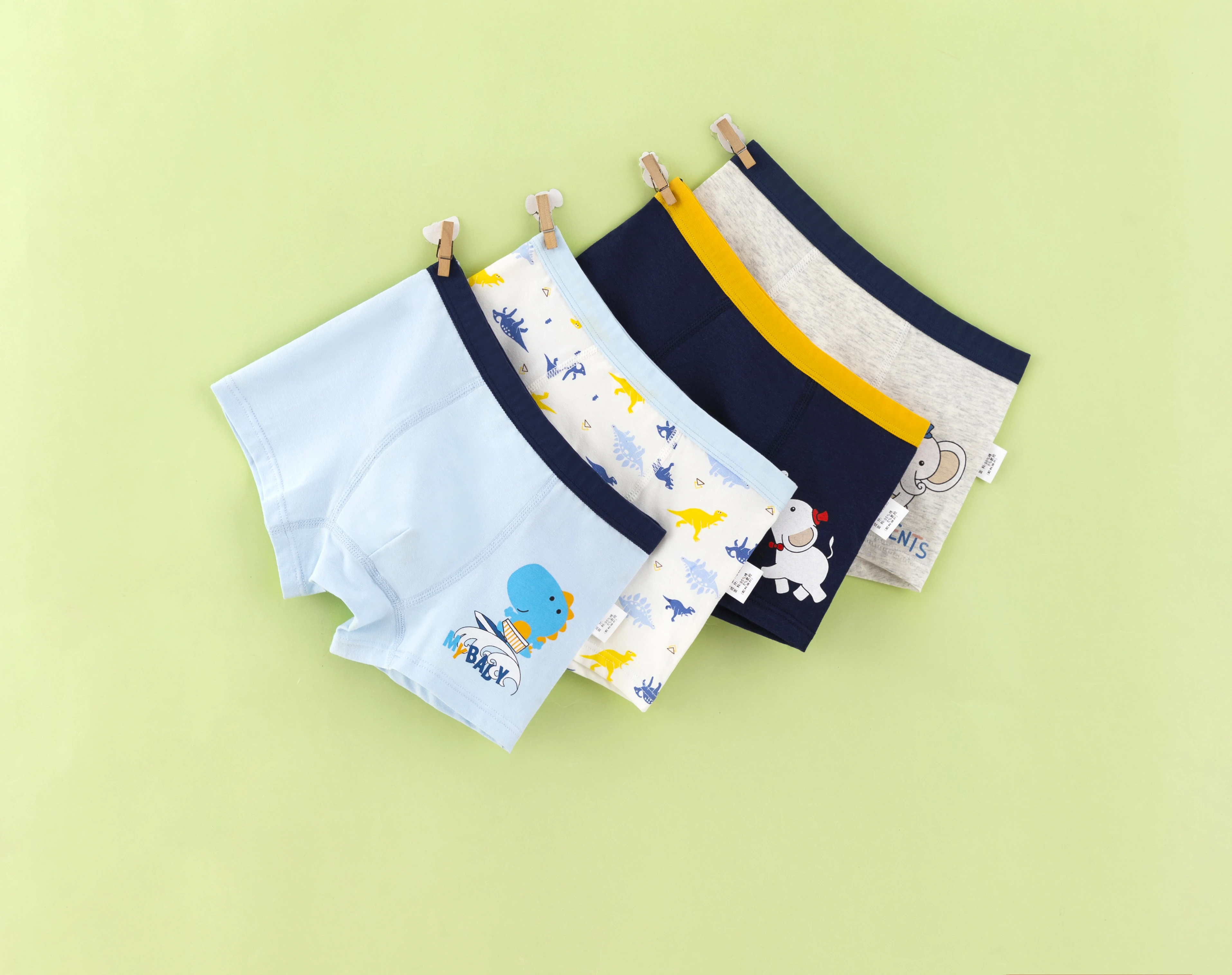 Kids Underwear Boys Children S Panties High Quality Fancy 95 Cotton Sex Cartoon Casual Animals OEM Spandex Style Time Lead Color