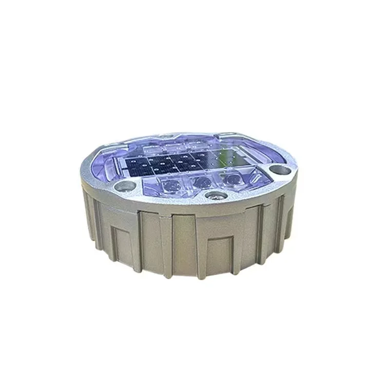 3M beautiful and environmentally friendly circular diameter 143mm PC+cast aluminum material buried solar LED road studs