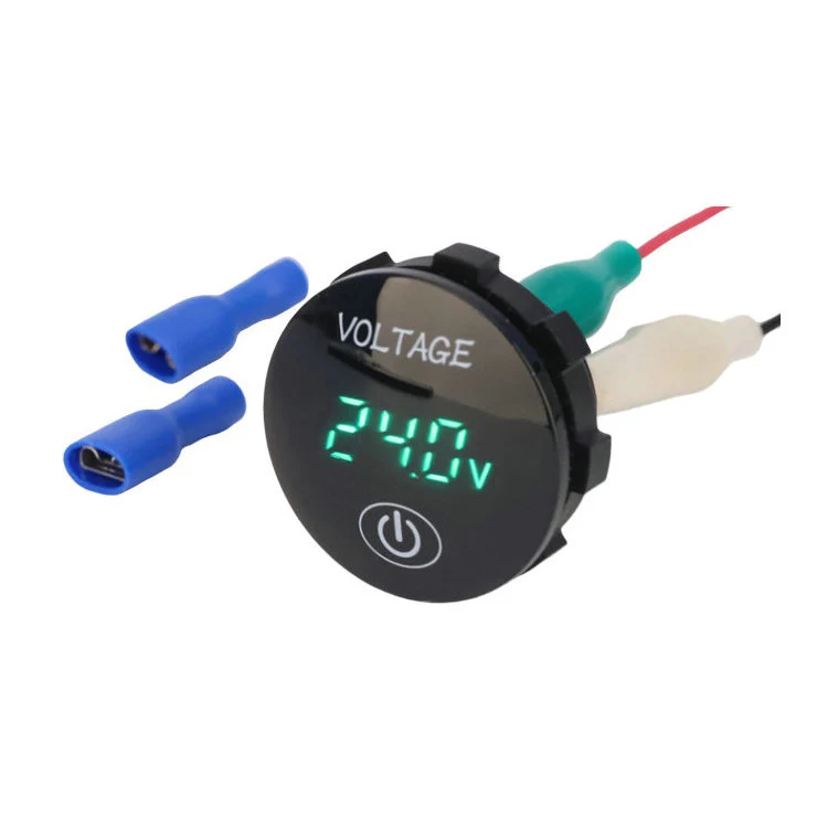 Touch Model Led Digital Voltmeter Batt DC12V-24V Car Battery With LED DC Digital Touch Display Voltmeter Modified Voltage Meters