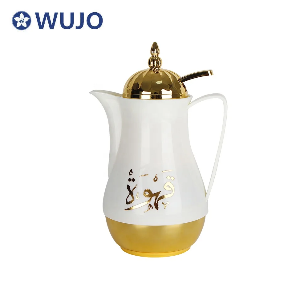 Пластиковый термос WUJO для горячего чая и кофе, 1 л, без бисфенола А