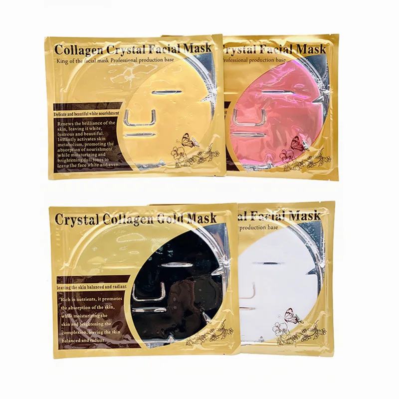 
Skin care korean face mask sheet jelly 24k gold collagen Private label mascarillasl facial mask beauty 