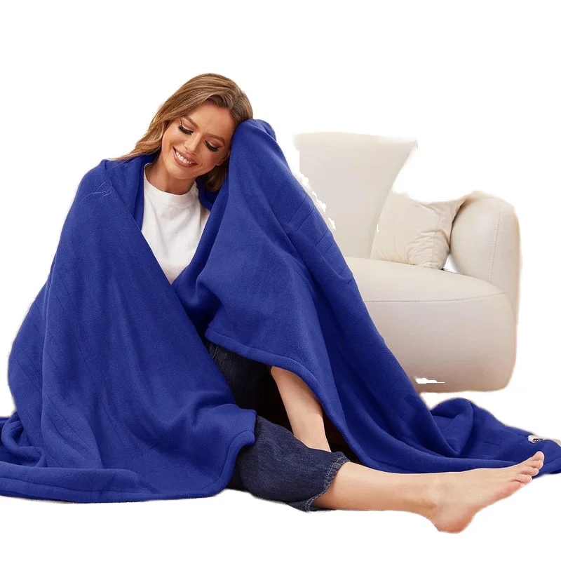 62 by 84 inch Twin Size Electric Blanket Heated Throw Home Office Use & Machine Washable Electric Blanket