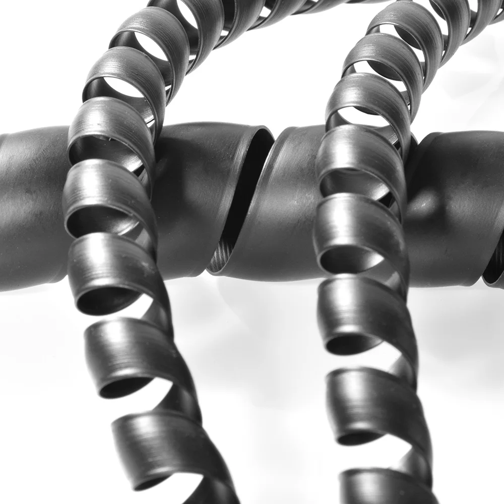JDD super protection against abrasion hydraulic rubber cable protector pe spiral cable wrap protection