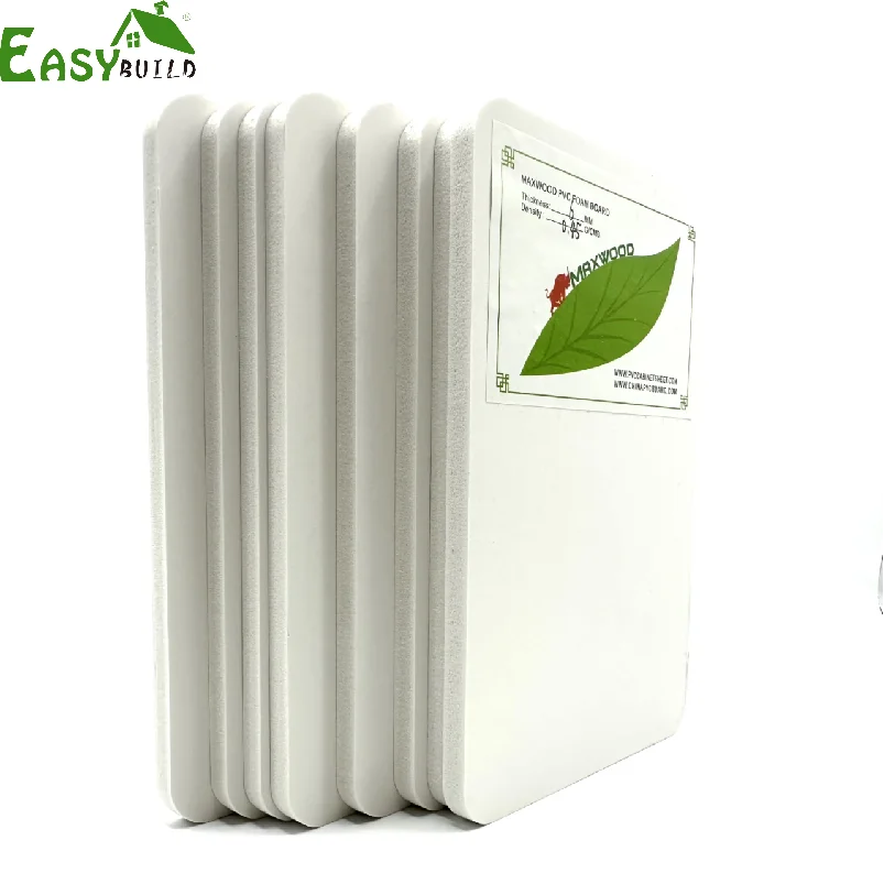 White 12mm 14mm 16mm PVC foam sheet for building board use