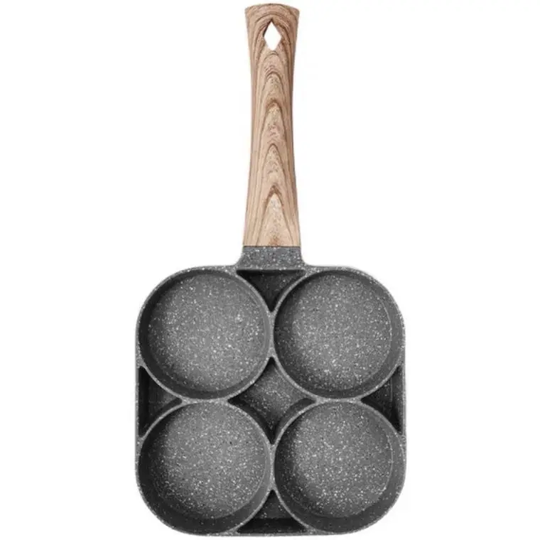 Amazon Hot Selling Maifan Stone Four-hole Fried Egg Pan Non Stick Pan Mini Frying Pan