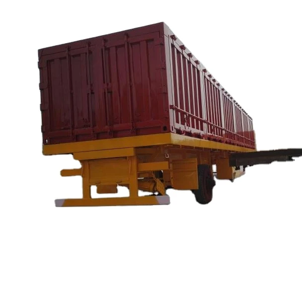 3 Axles Side Dumper Trailer dump semi trailer side roll over truck trailer
