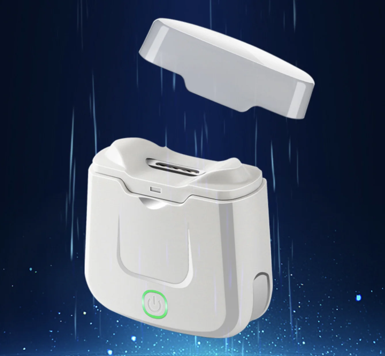 2022 new model type-c charging cute electric nail clipper for baby white color