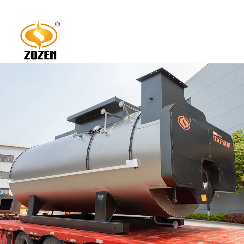 Lpg natural gas diesel heavy oil furnace oil fired 5000kg/hr steam boiler