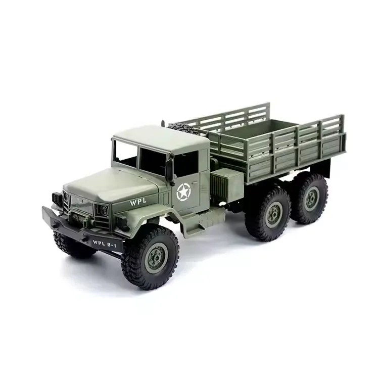 LEHOO WPL B16 1/16 Off-road Climbing RTR Radio Control Car 2.4G 6x6 WD RC Military Truck M35