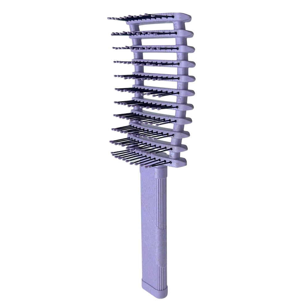 Beauty Styling Magical Brush Make Hair Shiny & Healthier Curved and Vented Detangler hair Brush
