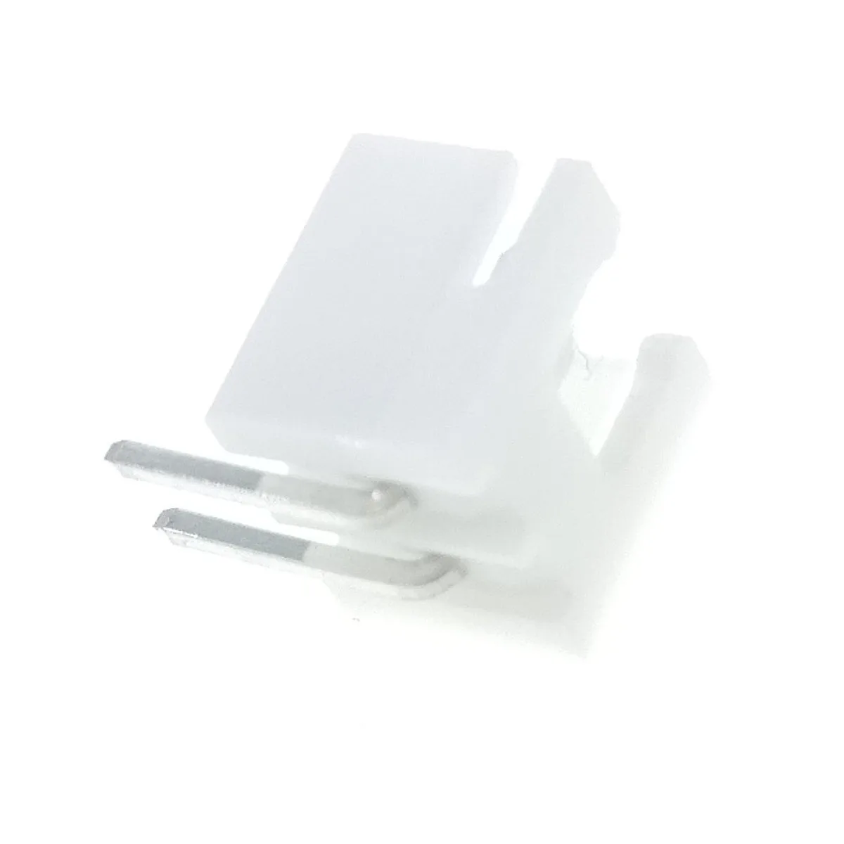 XH2.54 2P Terminals Plastic Shell Male Plug Connector Adaptor XH2.54mm Curved Needle Connector 2Pin Male Connector