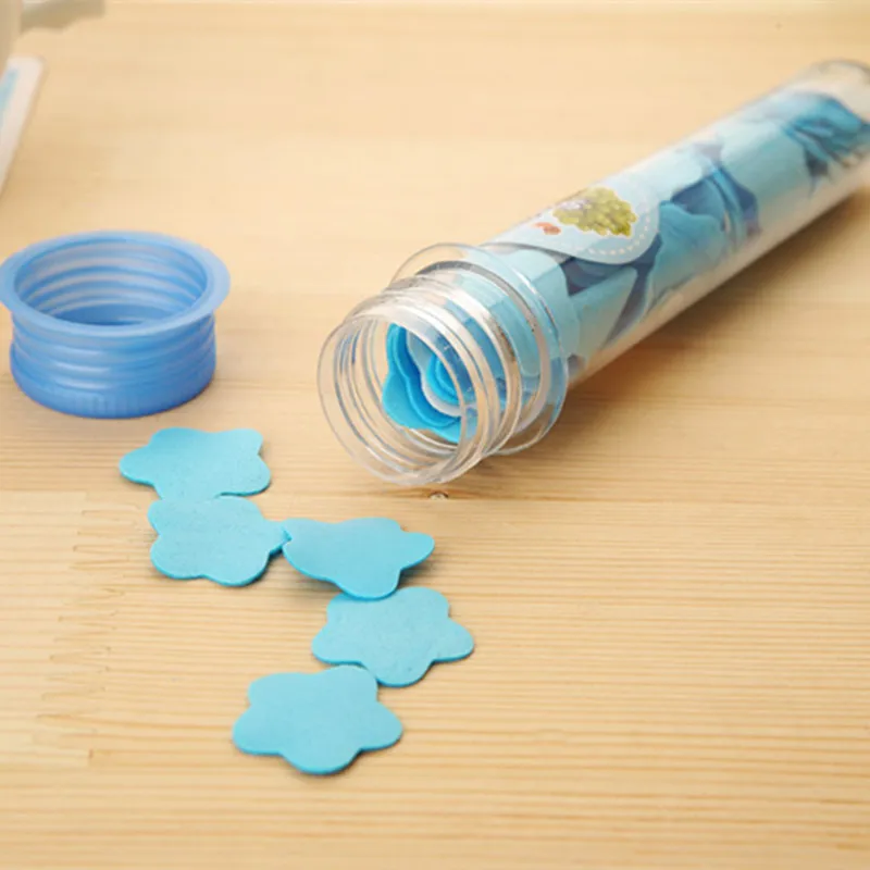 
Travel Portable Scented Soap Paper Portable Confetti Foaming Flower Sheets 