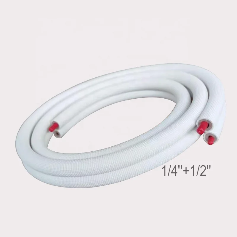 Refrigeration 1/4 1/2 insulated ac split air conditioner cheap copper tube pipes roll r410a