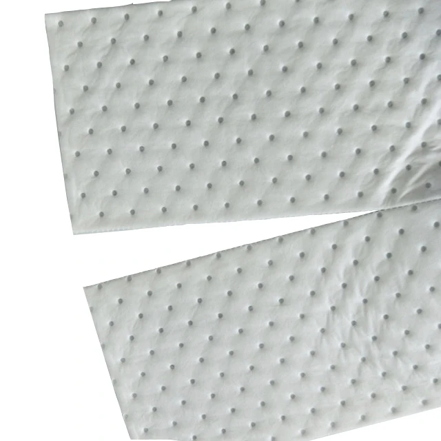 Heavy type 100% pp 2mm light weight oil absorbent pads for Fast Response