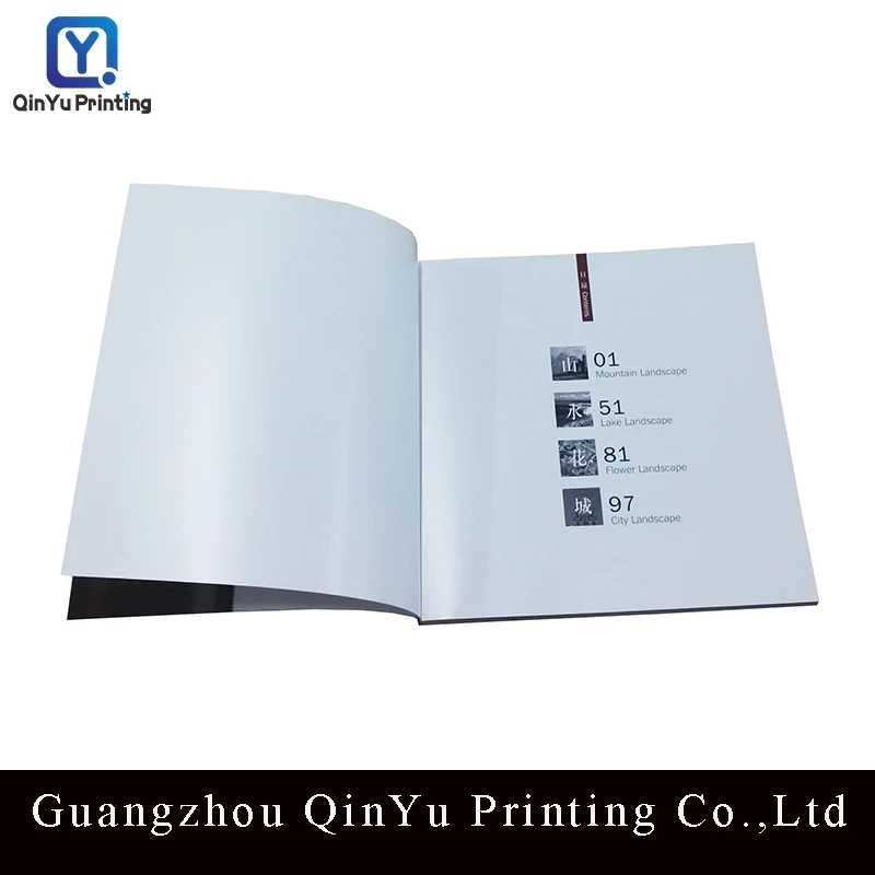 Wholesale hot sale Custom logo Full Color Catalog Softcover Magazine Printing Glossy Brochure Photo Book Printing