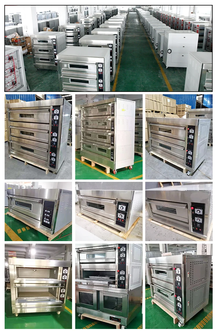 digital panel stainless steel for pizza industry commercial high quality the industry china wholesale industri deck oven