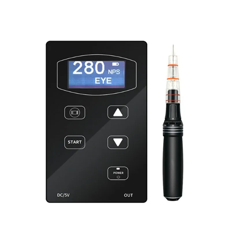 Smart Touch Screen Controller Light weight  Battery Eyebrow Eyeliner Lips Permanent Makeup Wireless Tattoo Pen Machine Kit