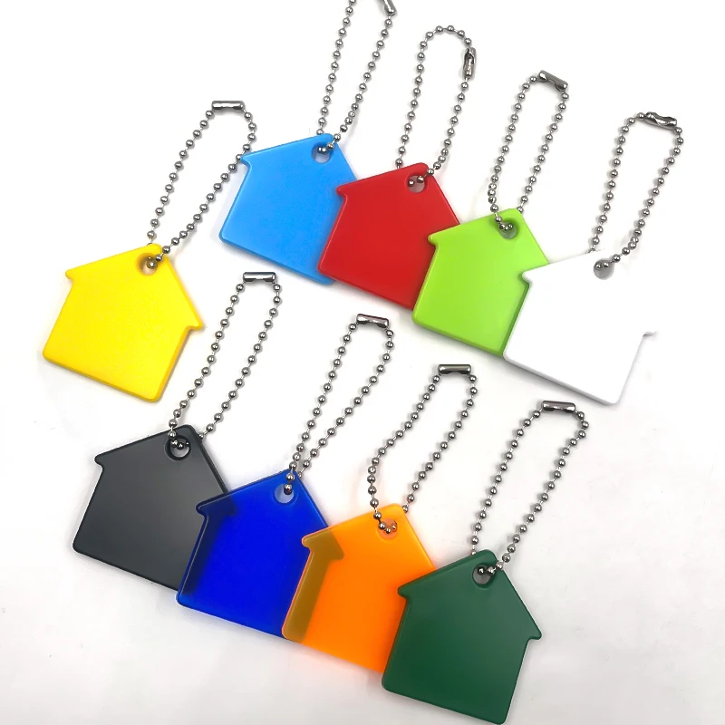 Pet name cat dog tag house keychain luggage tag pendant PVC soft material exhibition gift custom logo hotel hotel key tag