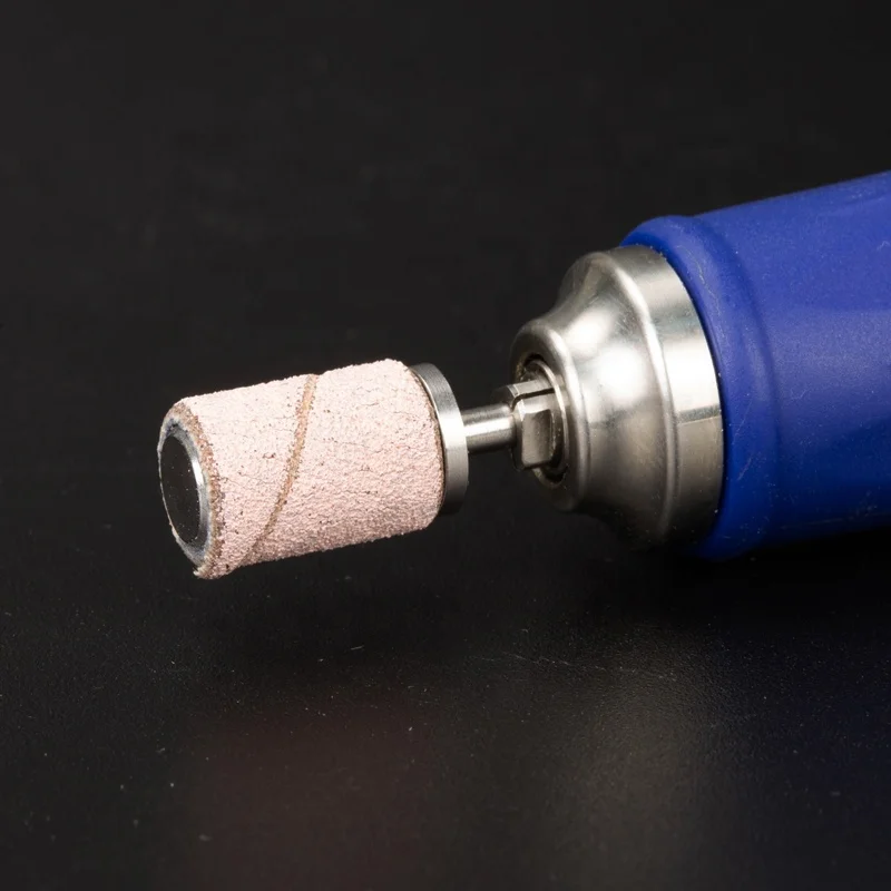 Оптовая продажа быстрая доставка 180 # зернистость тонкая средняя грубая 100 шт./упаковка песочные ленты маникюрные розовые шлифовальные насадки для ногтей дрели