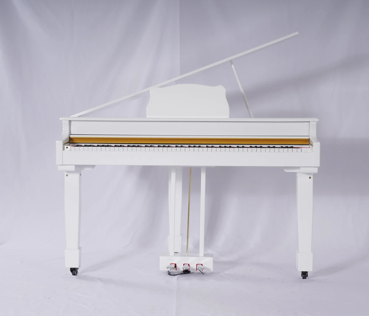 88-Key Hammer Action Keyboard Grand Digital Piano 16-Level Touch Sensitivity Baked Paint Pure Piano Tone