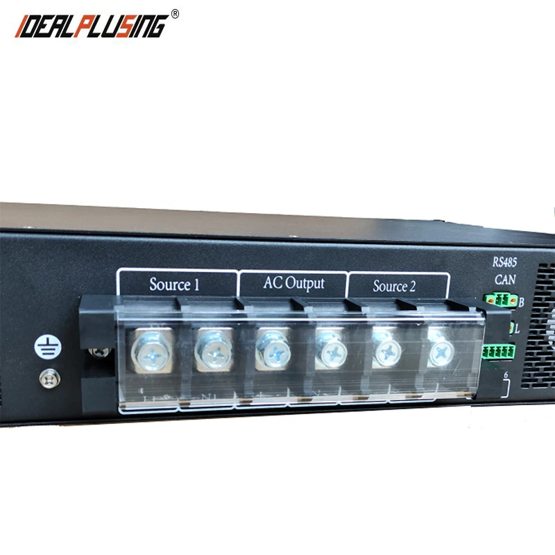 IDEALPLUSING 220V AC 16A Sts Static Transfer Switch STS Price Automatic Transfer Switch Testing