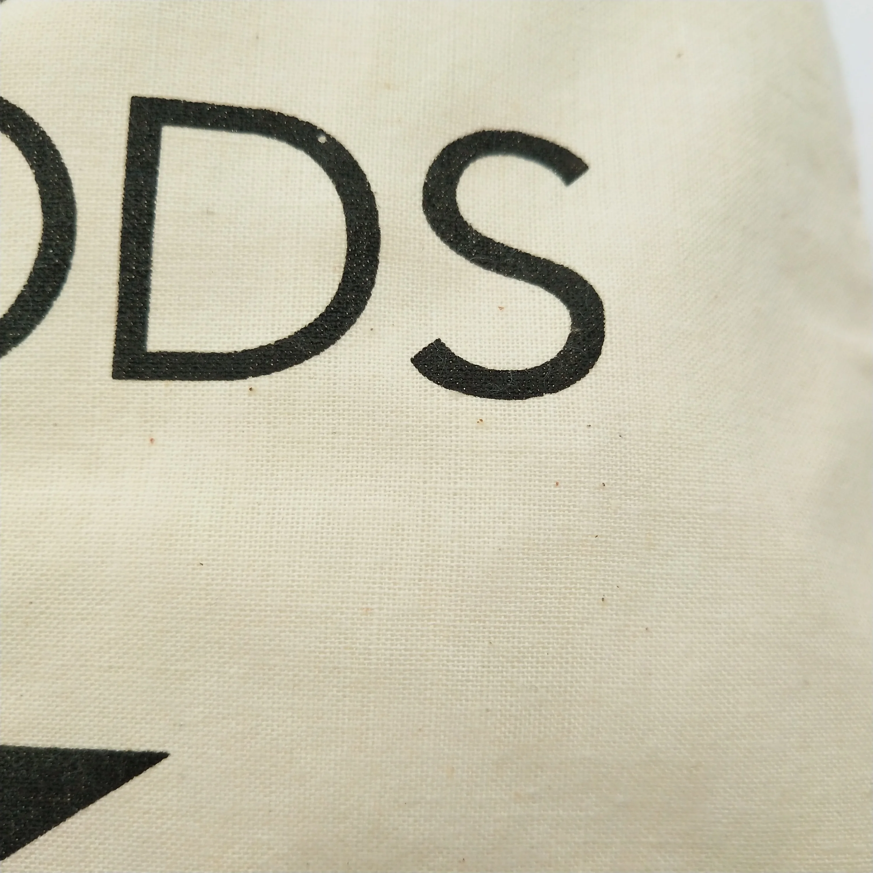 Personalized Wholesale Custom Printed Organic Cotton Drawstring Bag Pouch