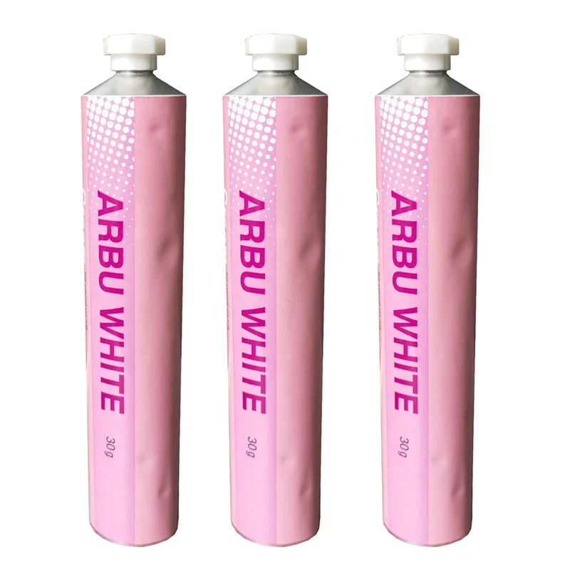 
Skincare Empty Tube Package Summer Friday Cosmetic Giveaways 0.5 oz 2oz 2.5oz Collapsible Aluminum Tubes For Creams 