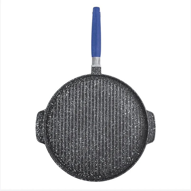 Outdoor Tawa Aluminum Die-casting Double Side Pan Lid Multi Usages  Campfire Available Factory Price