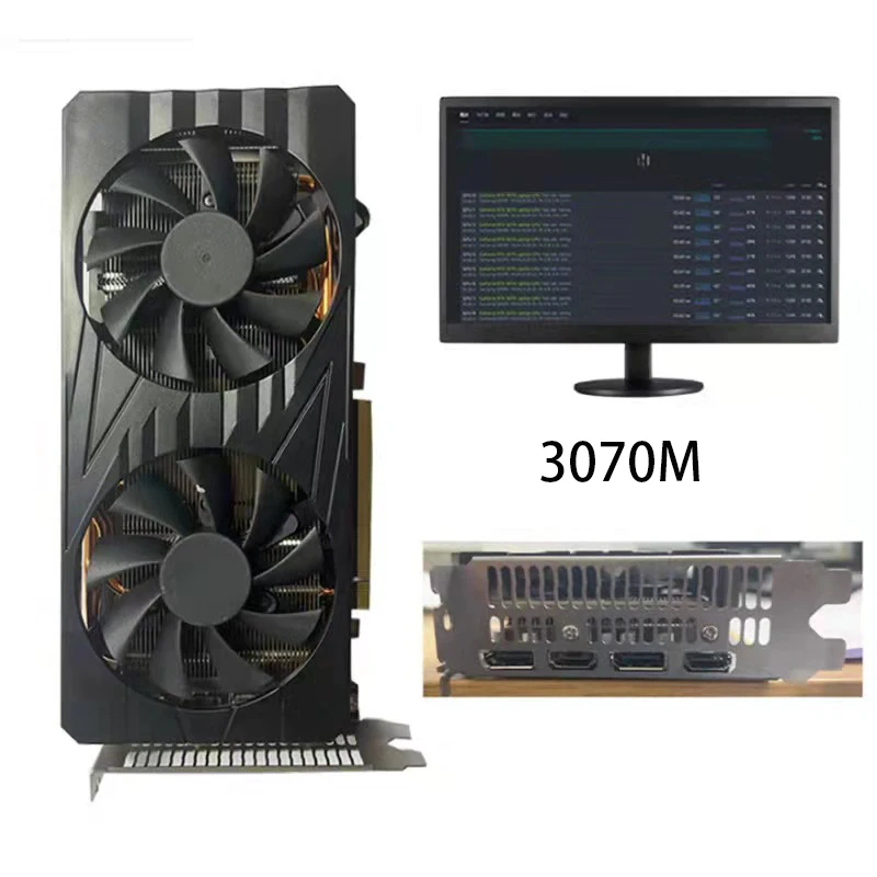 2023 rtx3070M 8G 3070m with 65MH/s 125W non lhr graphic cards rtx3070 Wholesale 2022 the best video card rtx3070 Laptop GPU