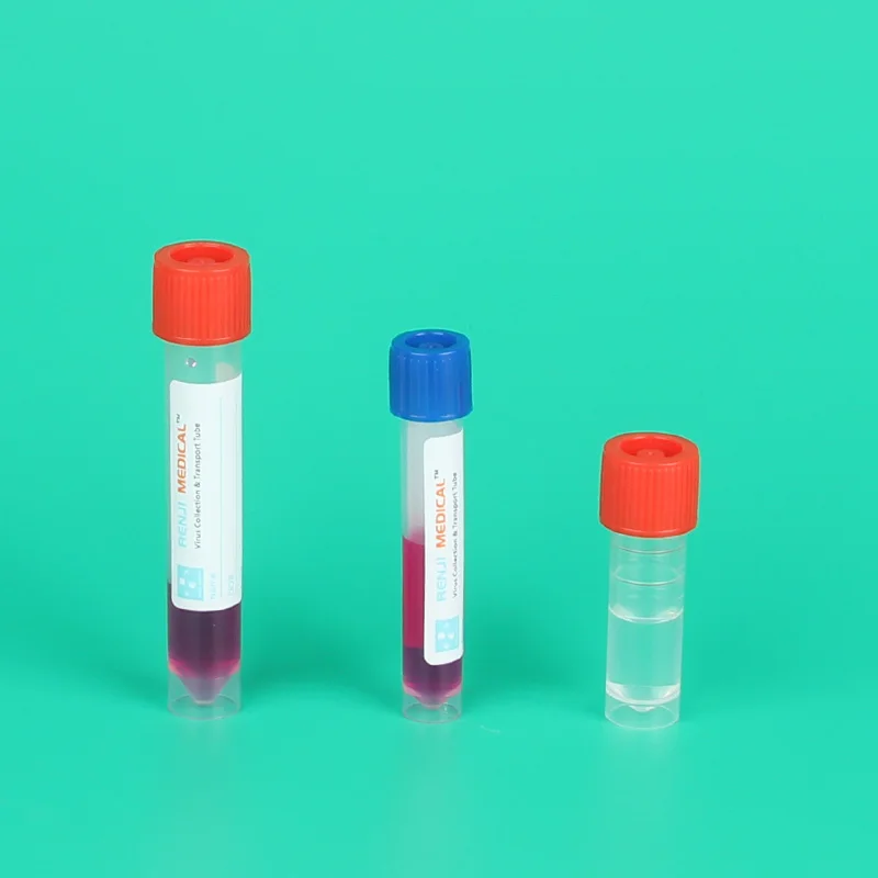 Medical Disposable Transport Medium Collection 5ml/7ml/10ml Empty Tube VTM Test Kit