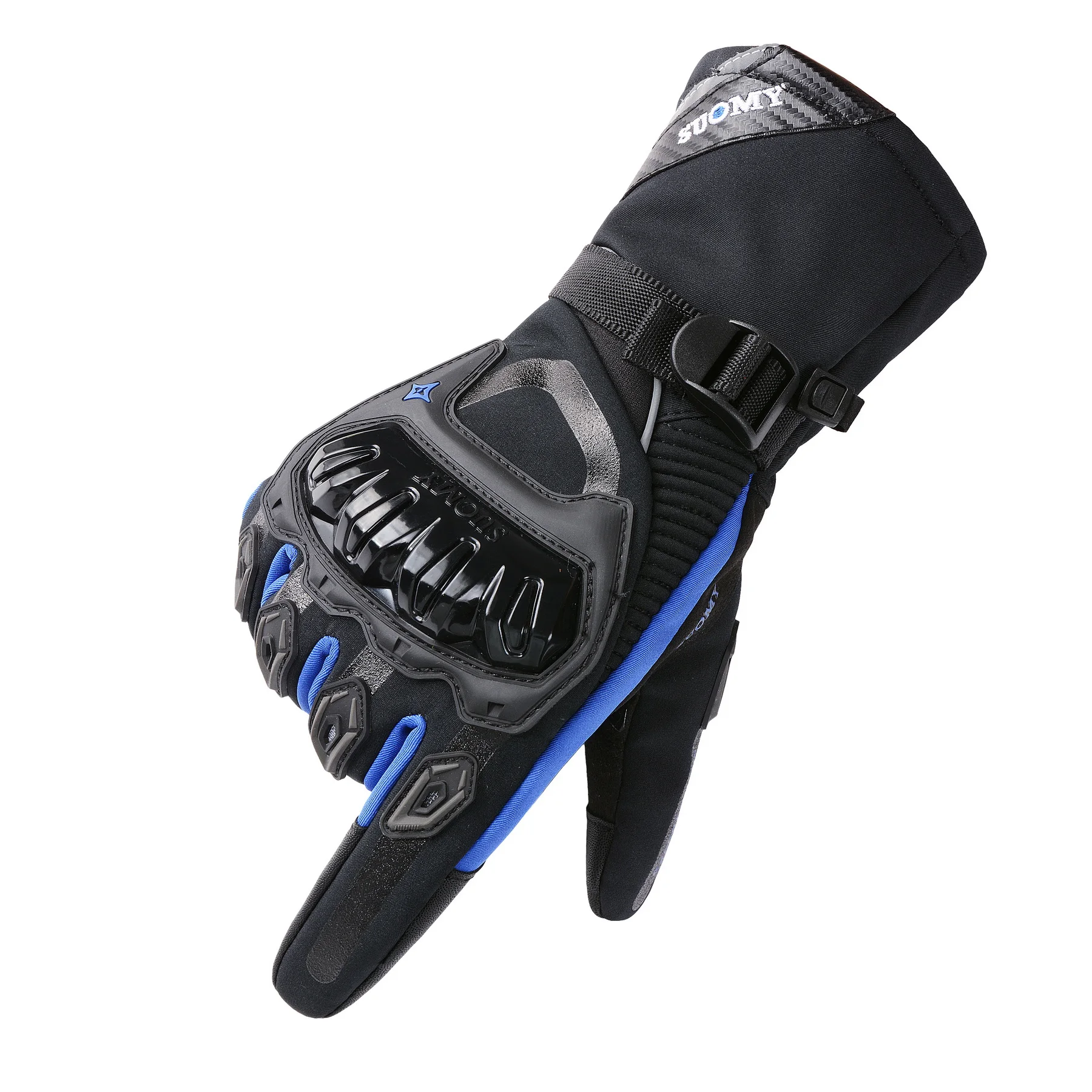 SUOMY Touch Screen Motorcycle Gloves Waterproof Windproof Protective Winter Gloves Motorbike Riding Gloves
