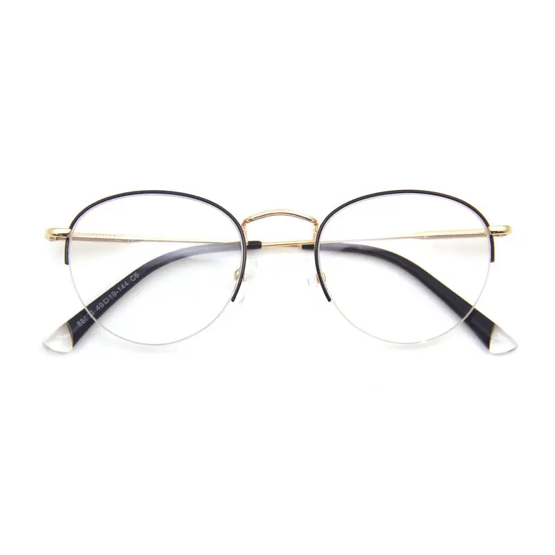 german newest metal optical half frame eyeglasses for women men