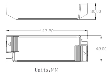 18W SmartDriver 450mA 40V RGBCCT 100-277V  Smart Led Power Supply for Indoor Light LED Panel Light Wifi Bluetooth Control