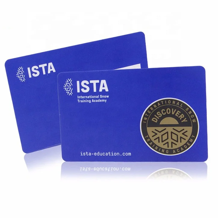 Top sale customized logo PVC business card contactless plastic card