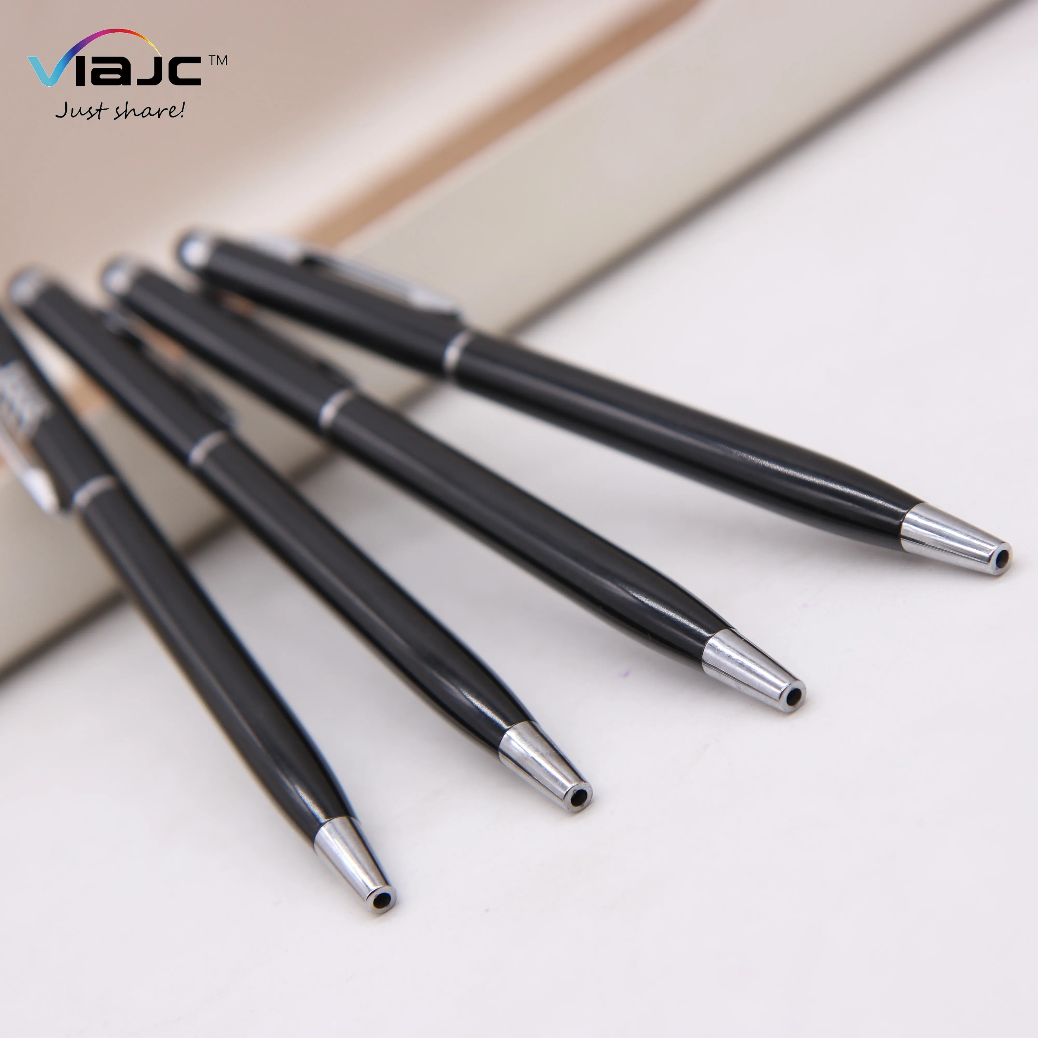 
Hot sale mini size easy to carry customized multi-function multi-color stylus metal ballpoint pen hotel business advertising pen 